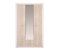 Шкаф для одежды 3-х дверный "Мальта" с зеркалом"