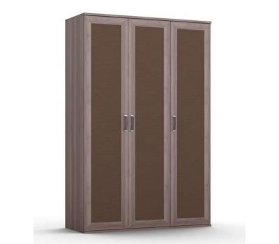 Шкаф для одежды "Gloss" 03 с экокожей"