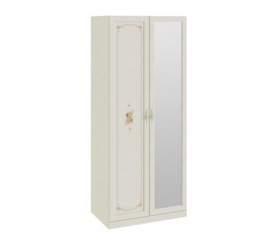 Шкаф "Лючия" для одежды с 1-ой глухой и 1-ой зеркальной дверями"