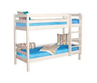 Кровать "Соня" вариант 9 двухъярусная с прямой лестницей