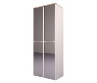 Шкаф для одежды 2-х дверный "Яна" с зеркалами (01)"