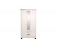 Шкаф для одежды "Лукреция" с ящиками 3-х дверный (с зеркалом) мод. 2"