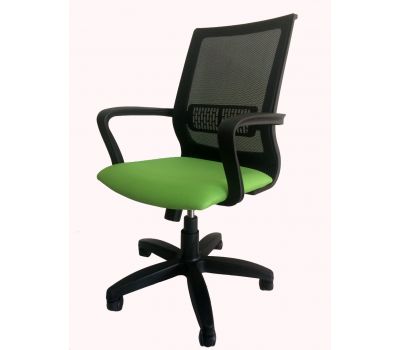 Офисное кресло "888" с механизмом Топ-ган (пластик, ПУ)